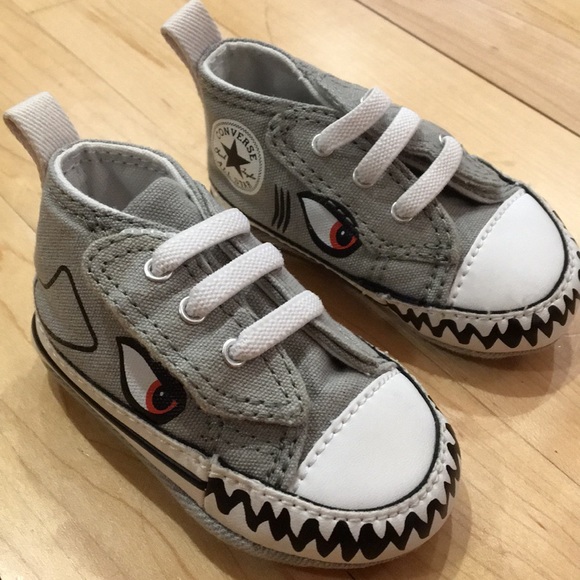 baby converse velcro shoes